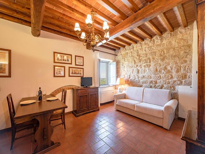 Castello Di Fulignano Soarzio Panoramic Apartment San Gimignano Eksteriør bilde