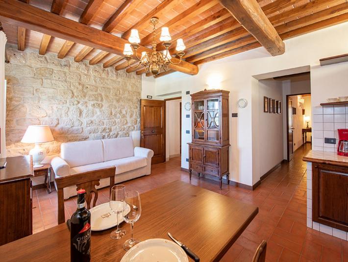 Castello Di Fulignano Soarzio Panoramic Apartment San Gimignano Eksteriør bilde