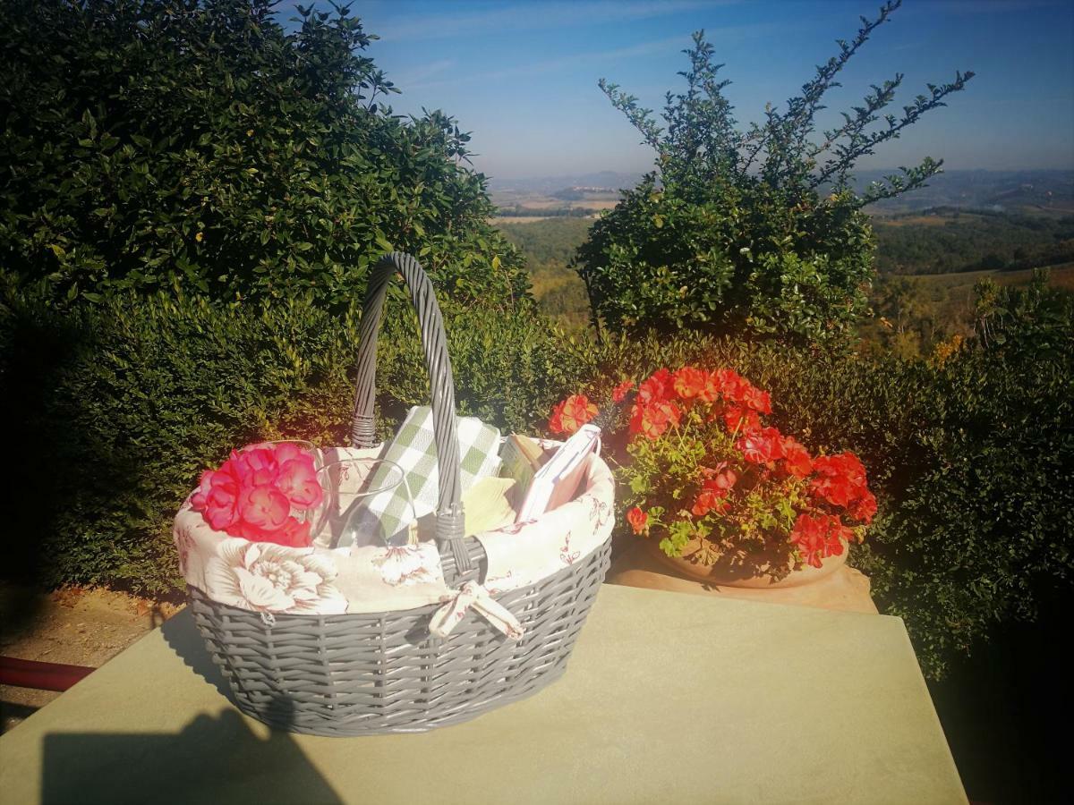 Castello Di Fulignano Soarzio Panoramic Apartment San Gimignano Eksteriør bilde