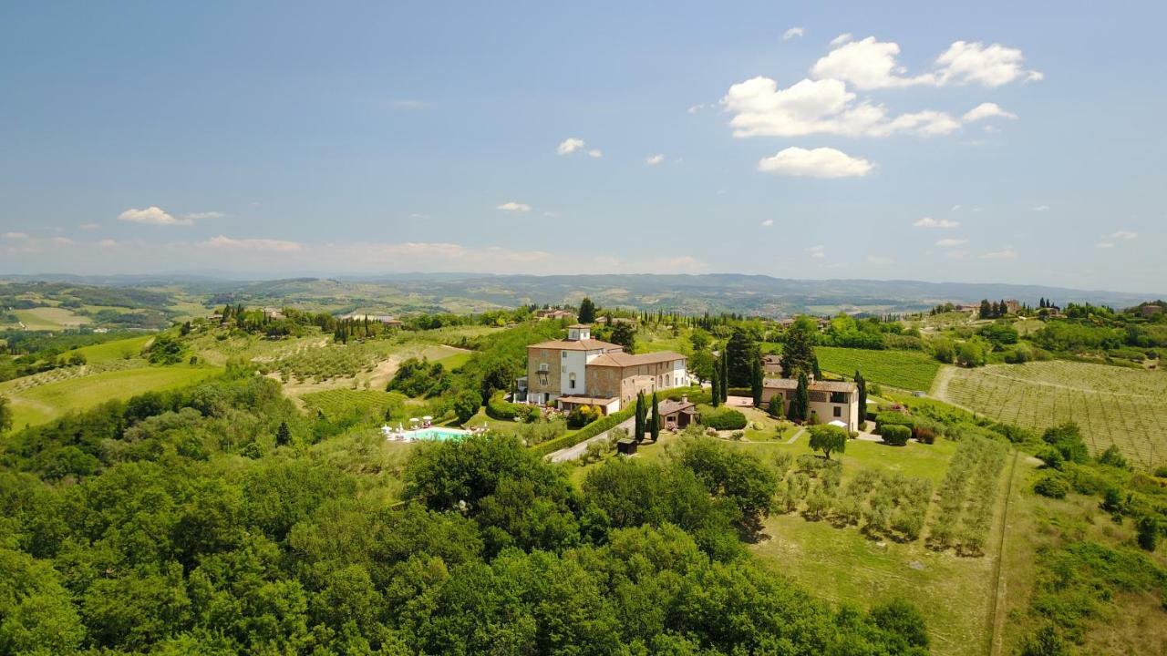 Castello Di Fulignano Soarzio Panoramic Apartment San Gimignano Eksteriør bilde