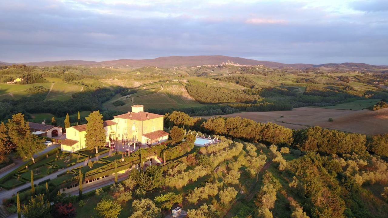 Castello Di Fulignano Soarzio Panoramic Apartment San Gimignano Eksteriør bilde
