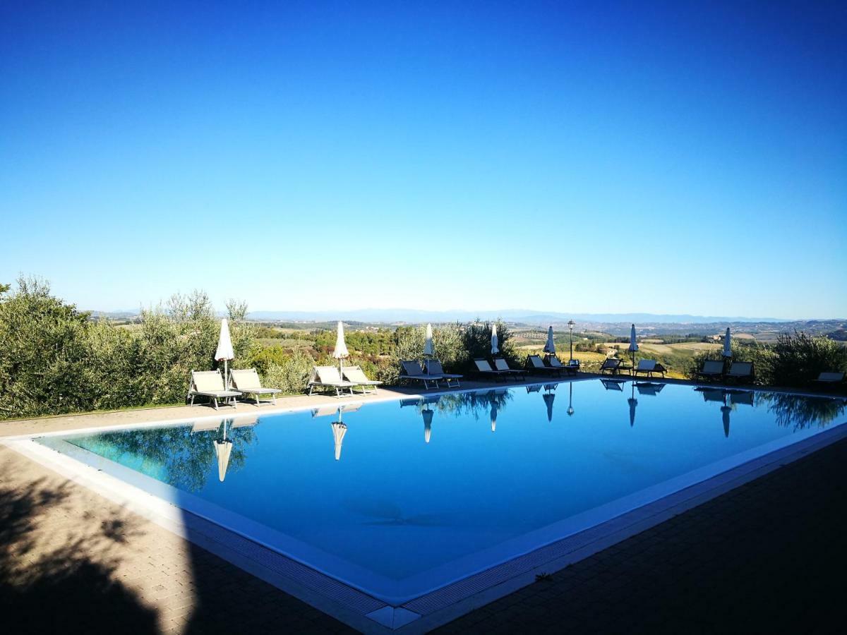 Castello Di Fulignano Soarzio Panoramic Apartment San Gimignano Eksteriør bilde
