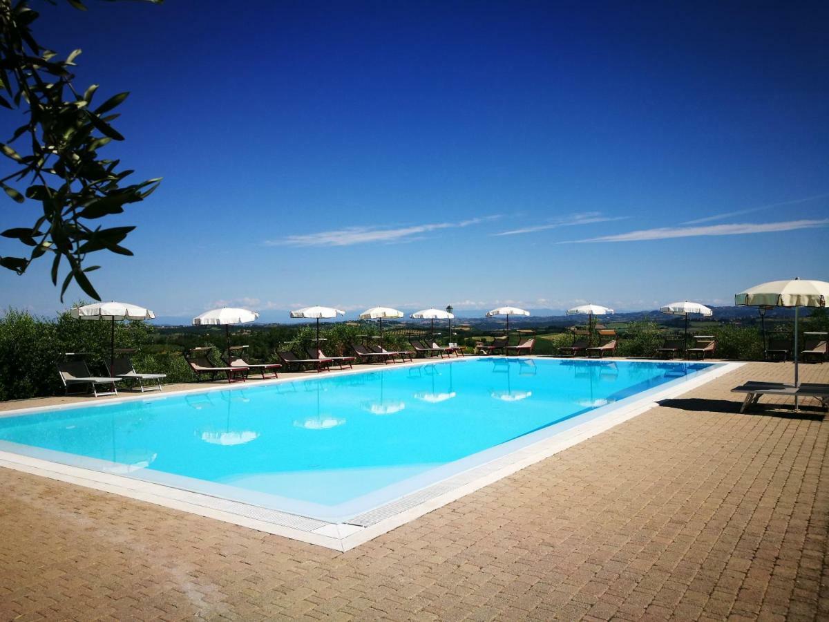 Castello Di Fulignano Soarzio Panoramic Apartment San Gimignano Eksteriør bilde