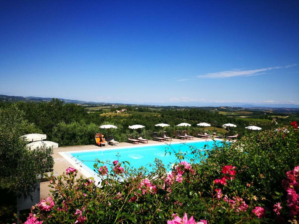 Castello Di Fulignano Soarzio Panoramic Apartment San Gimignano Eksteriør bilde